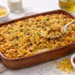 Vegaaninen makaronilaatikko